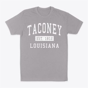Taconey Louisiana Classic Established Classic Dad T-Shirt