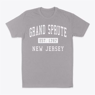 Grand Sprute New Jersey Classic Established Classic Dad T-Shirt