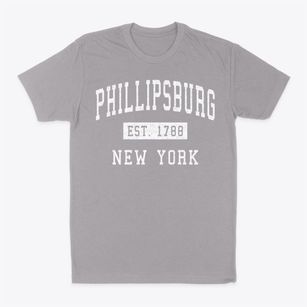 Phillipsburg New York Classic Established Classic Dad T-Shirt
