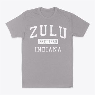 Zulu Indiana Classic Established Classic Dad T-Shirt