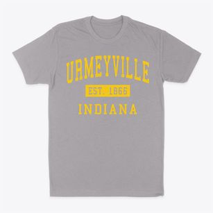 Urmeyville Indiana Classic Established Classic Dad T-Shirt