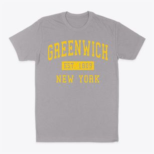 Greenwich New York Classic Established Classic Dad T-Shirt