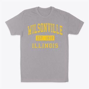 Wilsonville Illinois Classic Established Classic Dad T-Shirt