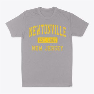 Newtonville New Jersey Classic Established Classic Dad T-Shirt