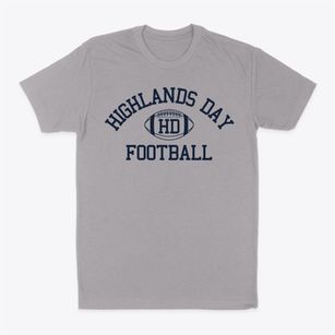 Highlands Day School Classic Football Classic Dad T-Shirt