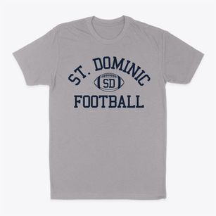 Saint Dominic School Classic Football Classic Dad T-Shirt
