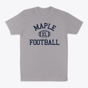 Maple High School Classic Football Classic Dad T-Shirt