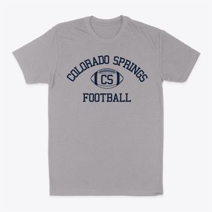 Colorado Springs Christian School Classic Football Classic Dad T-Shirt
