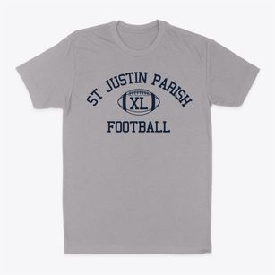 St Justin Parish Classic Football Classic Dad T-Shirt