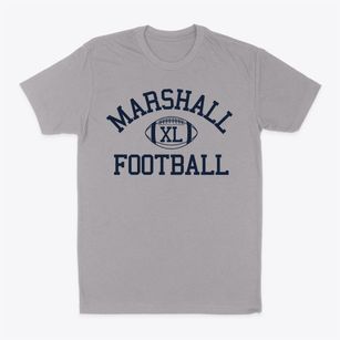 Marshall Junior High School Classic Football Classic Dad T-Shirt