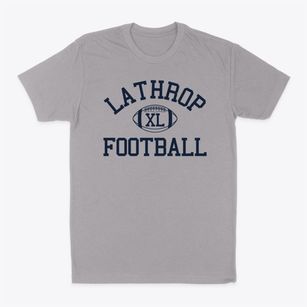 Lathrop High School Classic Football Classic Dad T-Shirt