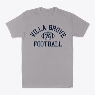 Villa Grove High School Classic Football Classic Dad T-Shirt