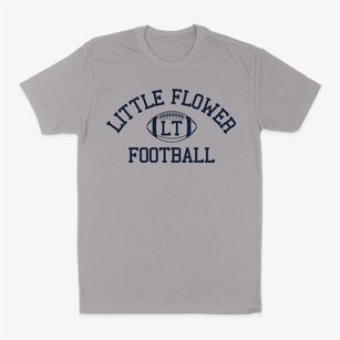 Little Flower Catholic School Classic Football Classic Dad T-Shirt