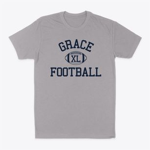 Grace Baptist Christian School Classic Football Classic Dad T-Shirt