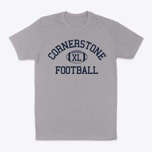 Cornerstone Christian School Classic Football Classic Dad T-Shirt
