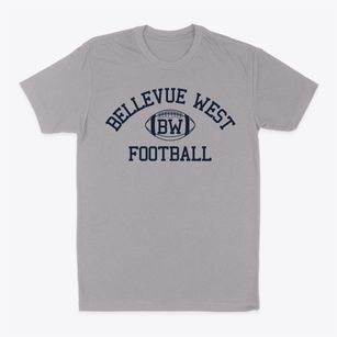 Bellevue West High School Classic Football Classic Dad T-Shirt