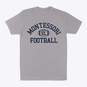 Montessori Community School Classic Football Classic Dad T-Shirt