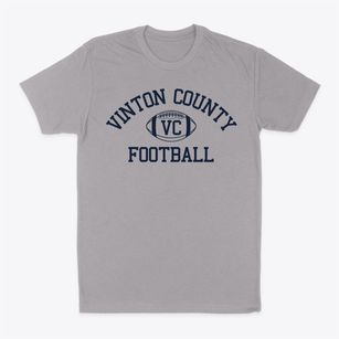 Vinton County Junior High School Classic Football Classic Dad T-Shirt