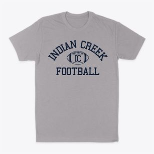 Indian Creek High School Classic Football Classic Dad T-Shirt