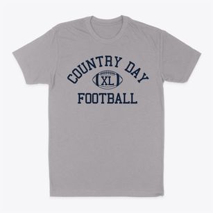 Cincinnati Country Day School Indians Classic Football Classic Dad T-Shirt