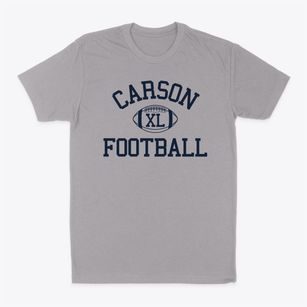 Carson School Classic Football Classic Dad T-Shirt