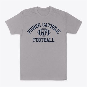 William V. Fisher Catholic High School Classic Football Classic Dad T-Shirt