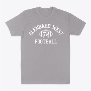 Glenbard West High School Classic Football Classic Dad T-Shirt