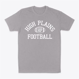 High Plains Christian School Classic Football Classic Dad T-Shirt
