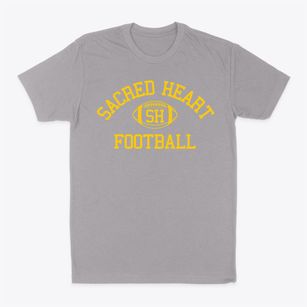 Sacred Heart School Classic Football Classic Dad T-Shirt