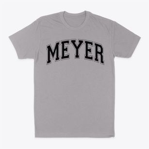 Meyer Elementary School Varsity Arch Classic Dad T-Shirt
