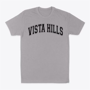 Vista Hills Elementary School Varsity Arch Classic Dad T-Shirt