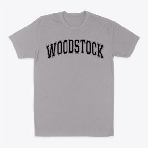 Woodstock Elementary School Varsity Arch Classic Dad T-Shirt