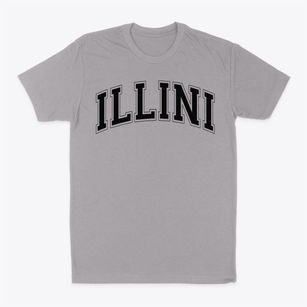 Illini Central Grade School Varsity Arch Classic Dad T-Shirt