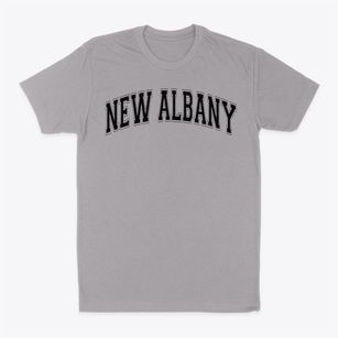 New Albany Middle School Varsity Arch Classic Dad T-Shirt