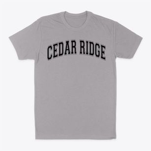 Cedar Ridge Middle School Varsity Arch Classic Dad T-Shirt