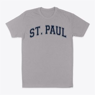 Saint Paul Lutheran School Varsity Arch Classic Dad T-Shirt