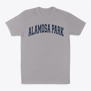 Alamosa Park Elementary School Varsity Arch Classic Dad T-Shirt