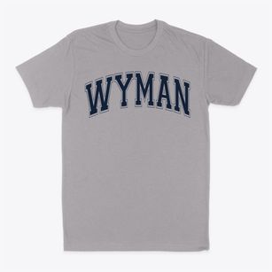 Wyman Elementary School Varsity Arch Classic Dad T-Shirt