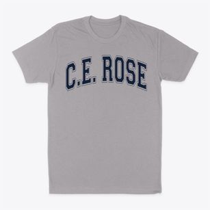 C.e. Rose K-8 School Varsity Arch Classic Dad T-Shirt