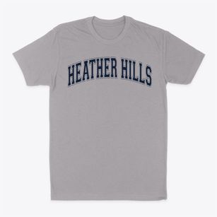 Heather Hills Elementary School Varsity Arch Classic Dad T-Shirt