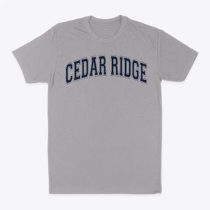 Cedar Ridge Middle School Varsity Arch Classic Dad T-Shirt