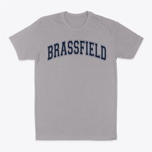 Brassfield Elementary School Varsity Arch Classic Dad T-Shirt