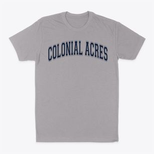 Colonial Acres Elementary School Varsity Arch Classic Dad T-Shirt