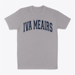 Iva Meairs Elementary School Varsity Arch Classic Dad T-Shirt