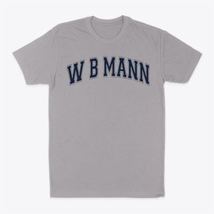 W B Mann Elementary School Varsity Arch Classic Dad T-Shirt
