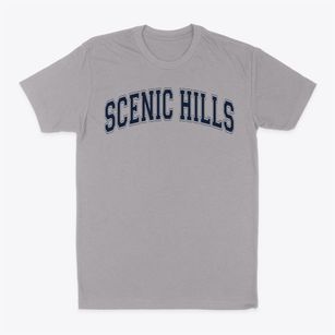 Scenic Hills Elementary School Varsity Arch Classic Dad T-Shirt