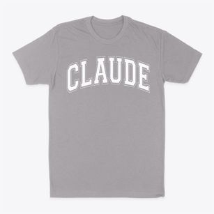 Claude High School Varsity Arch Classic Dad T-Shirt