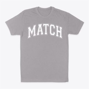 Match Varsity Arch Classic Dad T-Shirt