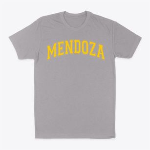 Mendoza Elementary School Varsity Arch Classic Dad T-Shirt
