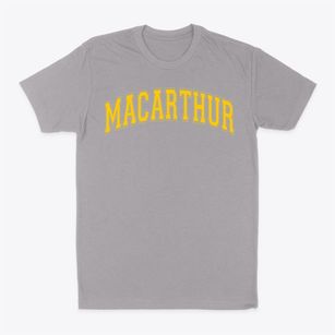 Douglas Macarthur High School Varsity Arch Classic Dad T-Shirt
